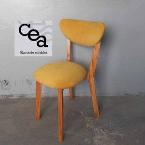 Silla vintage tapizada